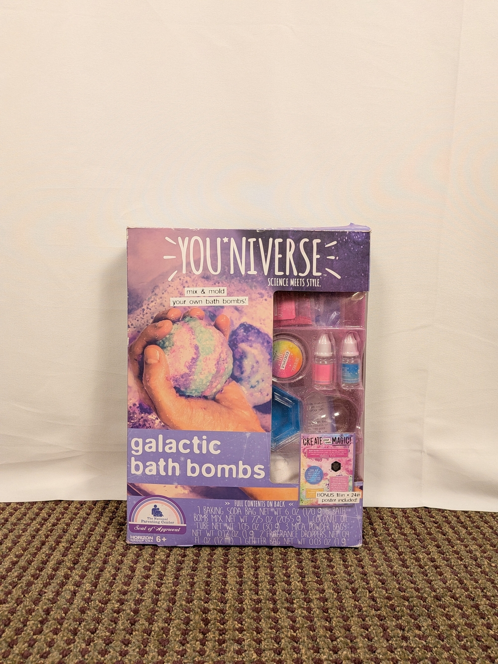 YOU*NIVERSE Galactic Bath Bombs DIY craft kit